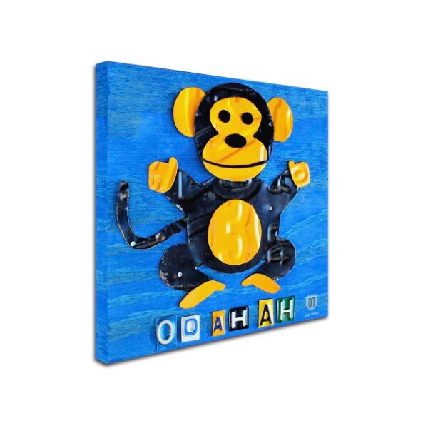 Design Turnpike 'Oo Ah Ah The Monkey' Canvas Art,18x18